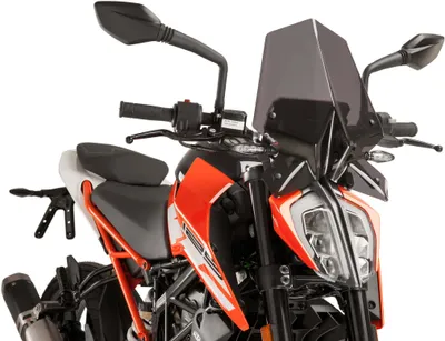 Zdjęcie produktu dla PUIG 9514F New Generation Sport pasuje do KTM 125 DUKE Mocno przyciemniany
