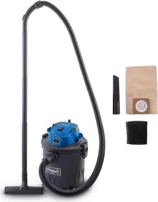 Image de Aspirateur Eau et Poussière SCHEPPACH, 1200 W, Cuve Plastique 16L, VC16