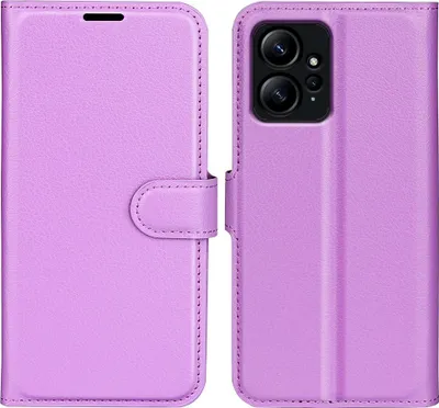Produktbild von Xiaomi Redmi Note 12 4G Hülle - Coverup Klapphülle - Violett