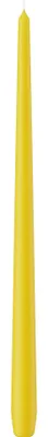 Produktbild von Spitzkerzen durchgefärbt Dotter Gelb 400 x Ø 25 mm, 6 Stück