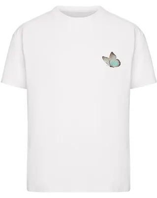 Immagine prodotto di Maglietta da uomo Urban Classics Even Small Wing Find Wide Blue Sky Tee, colore bianco, taglia 5XL