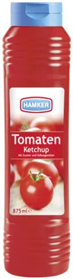 Produktbild von Hamker Tomaten Ketchup für Pommes Steak und gegrilltem 875ml 3er Pack