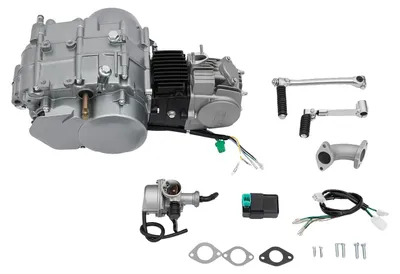 Produktbild von Dirt Bike Motor, 4-Takt, Handkupplung, 125cc