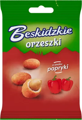 Image de Beskidzkie Cacahuètes au paprika 70 g
