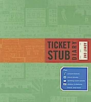 Immagine prodotto di Chronicle Books Sammelalbum, klein, handlich, für Tickets von Konzerten, Museen, Reisen und Events