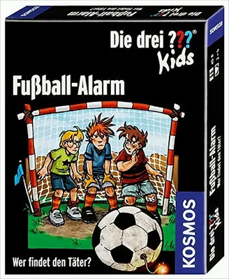 Produktbild von Kosmos Die drei ??? Kids Fußball-Alarm, Kartenspiel, Sammelkartenspiel, 8 Jahr(e), Familienspiel