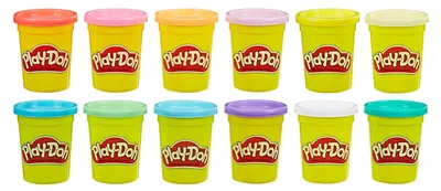 Immagine prodotto di Play-Doh, confezione grande di pasta modellabile, colori primaverili, 1,53 kg, assortimento di colori, 12 pezzi