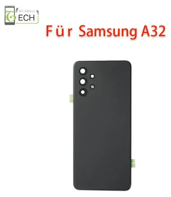 Produktbild von Für Samsung Galaxy A32 4G A325 Akkudeckel Backcover Rückseite + Dichtung schwarz