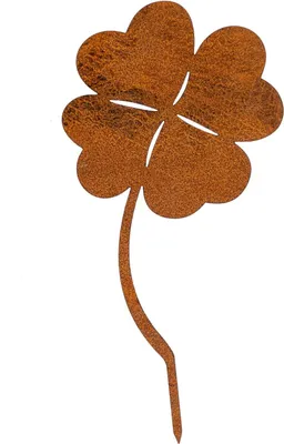 Image de Décoration rouille Fiche de jardin - Design vintage - Qualité supérieure - 28 cm