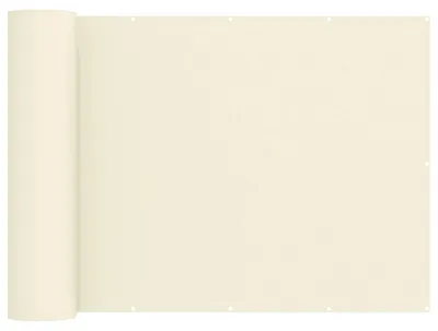 Image de vidaXL Brise-vue pour balcon 180 x 1000 cm, tissu enduit de PU