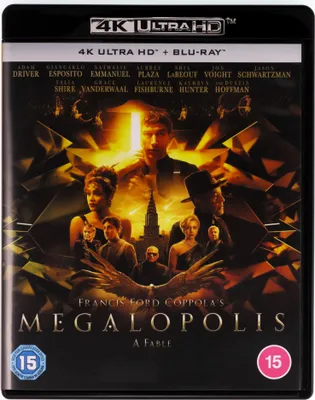 Obrázok produktu pre Megalopolis (iba v pôvodnom znení) [BLU-RAY 4K+BLU-RAY]