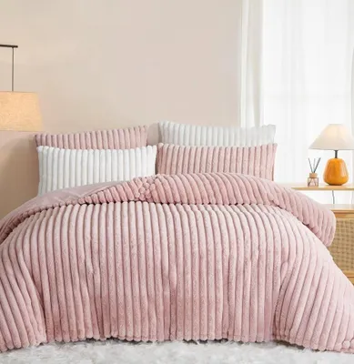 Immagine prodotto di Solidchoice - Set di lenzuola con copripiumino e cerniera, 135 x 200 cm