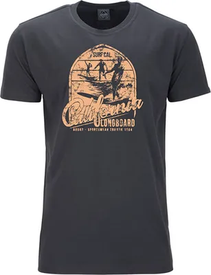 Produktbild von Übergrößen T-Shirt California Longboard beige AHORN SPORTSWEAR iron grey 9XL
