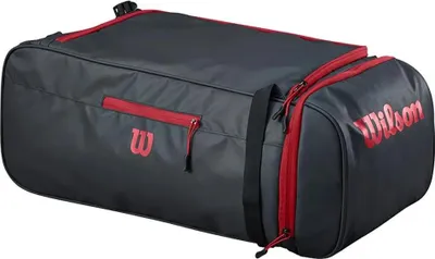 Image de Wilson Duffle Bag Noir/Rouge Sac de tennis