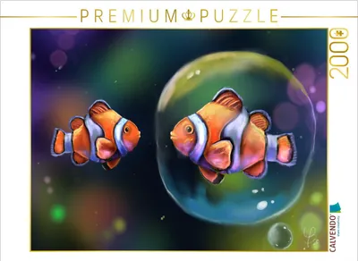 Produktbild von CALVENDO Puzzle Fische | 2000 Teile Lege-Größe 90x67cm Foto-Puzzle für glückliche Stunden