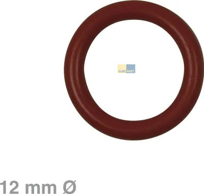 Produktbild von DeLonghi Dichtung Ø 12mm zu Aufschäumdüse, Aufschäumer rot - Nr.: 5332177500