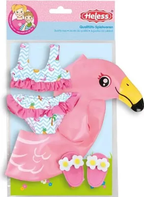 Immagine prodotto di Set da bagno per bambole Flamingo Ella, dimensioni 35-45 cm