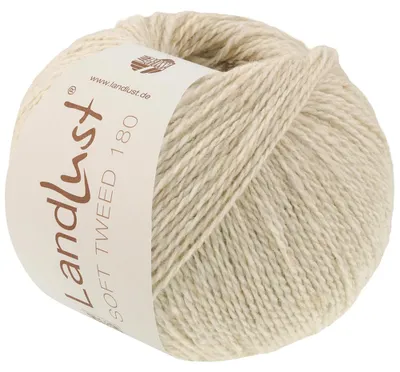 Produktbild von Lana Grossa - Landlust Soft Tweed 180 0136 muschelkalk meliert