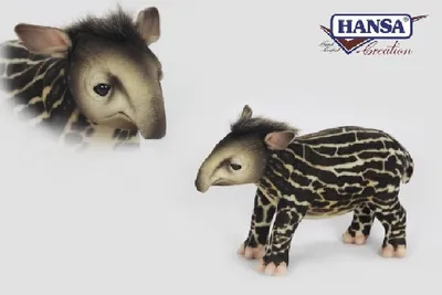 Produktbild von Hansa Toy 6838 Tapir Baby 30 cm Kuscheltier Stofftier Plüschtier