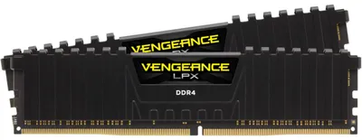 Produktbild von Corsair Vengeance LPX , 16 GB, 2 x 8 GB, DDR4, 3200 MHz, 288-pin DIMM, Schwarz