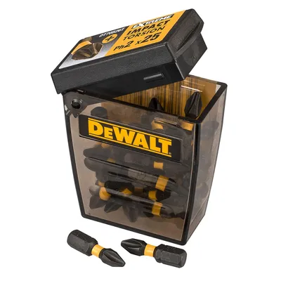 Produktbild von DEWALT IMPACT BIT PH2x25/25 Stück. EXTREME IMPACT TORSION