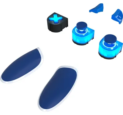 Immagine prodotto di Thrustmaster ESWAP X LED Blue Crystal Pack - Kit di accessori per controller di gioco - Blu - per controller ThrustMaster eSwap X Pro