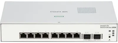 Zdjęcie produktu dla HPE Aruba Networking Aruba Instant On 1930, Zarządzany, L2+, Gigabit Ethernet (10/100/1000), Pełny dupleks, 1U