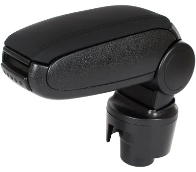 Für Seat Ibiza IV 6J ab 08-17 Mittelarmlehne KLAPPBAR Leder Bezug Schwarz in der Farbe Schwarz von GOLDCAR