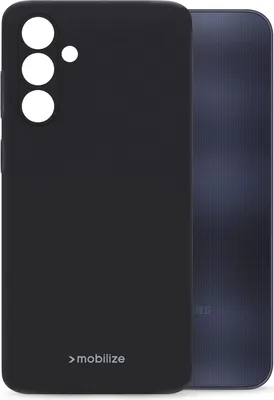 Produktbild von Mobilize Rubber Gelly Handyhülle für OPPO A80 Hülle Flexibles TPU Backcover - Schwarz