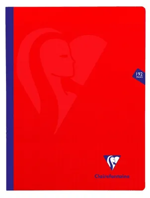 Produktbild von Clairefontaine 339341C, Muster, 192 Blätter, 90 g/m², Softcover, Universal