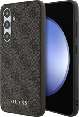 Obrázok produktu pre Guess Hardcase 4G Classic (GUHCS24FEG4GFBR) kryt na Samsung Galaxy S24 FE – Hnedý