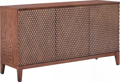 Produktbild von KAWOLA Sideboard COPAS 3 Türen Eiche furniert braun