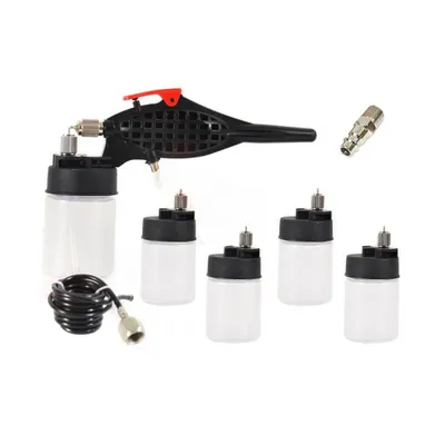 Obrázek produktu pro Modelovací sada Airbrush s tryskou 0,5 mm, 5 nádobek, hadice Fengda BD-145