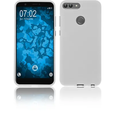 Produktbild von PhoneNatic Case kompatibel mit Huawei P Smart - clear Silikon Hülle matt Cover