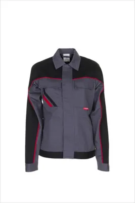 Produktbild von Planam Bundjacke Damen Highline Gr. 34 schiefer/schwarz/rot