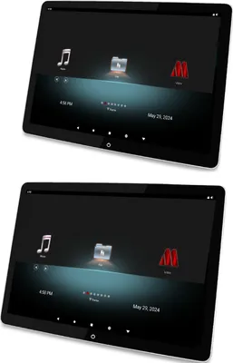 Produktbild von Für Mercedes 1 Set 12" Touchscreen Android Kopfstützen Monitor 8+128GB WiFi+SIM