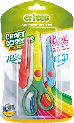 Produktbild von CRICCO Dekorschere mit auswechselbaren Klingen