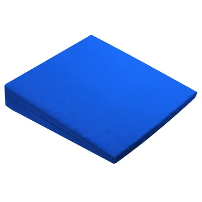 Produktbild von Keilkissen 37x37x7/2cm>>>>Farbe: blau