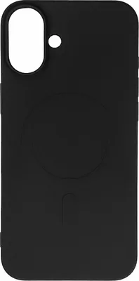 Immagine prodotto di Custodia in silicone per Samsung Galaxy A37 compatibile con Magsafe - Nero