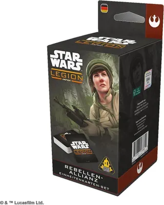 Produktbild von Star Wars: Legion – Rebellen Allianz Einheitenkarten-Set