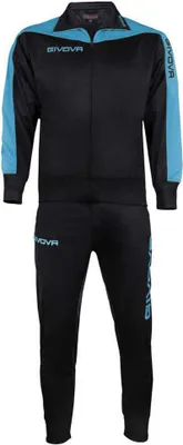Produktbild von Givova Roma Trainingsanzug Schwarz L Mann Schwarz L