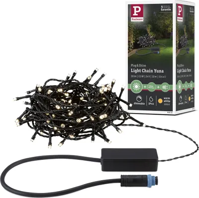Zdjęcie produktu dla Paulmann Plug & Shine Łańcuch świetlny LED Yuna 3000K 12,4m