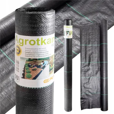 Zdjęcie produktu dla Agrotkanina na Metry Agrowłóknina 70 g 0,8 x 1 m Antychwastowa na Chwasty