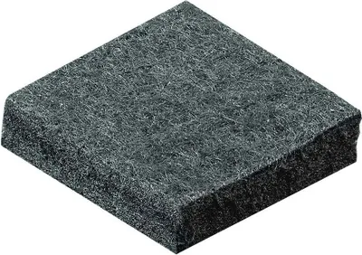 Produktbild von Hettich Filzgleiter braun 22 x 22 x 4.5 mm - 18 Stück