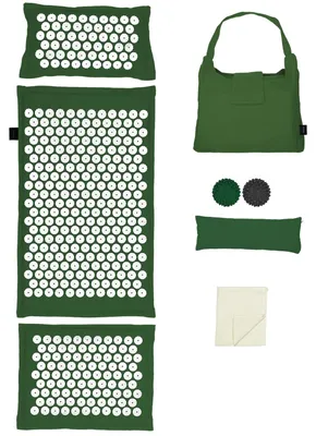 Image de Tapis d'acupression écologique avec coussin pour la relaxation et le massage