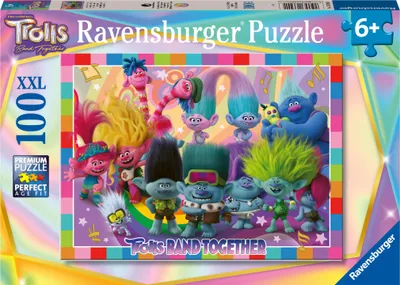 Immagine prodotto di Puzzle per bambini Trolls 3 (100 pezzi)