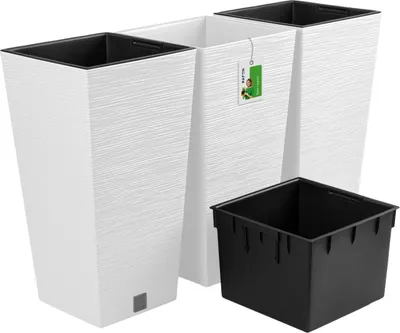Obrázok produktu pre Kvetináč FURU Square Balcony Box Kvetináč biely 60 l