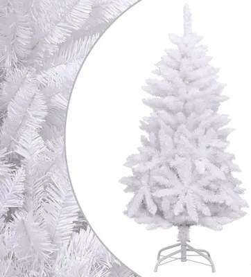 Produktbild von Künstlicher Weihnachtsbaum Klappbar mit Ständer Weiß 120 cm