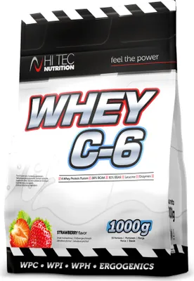 Produktbild von PLWhey C-6 - 1000g - Erdbeere