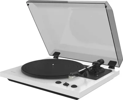 Produktbild von TEAC TN-175-W, Audio-Plattenspieler mit Riemenantrieb, Vollautomatisch, Weiß, MDF-Platten, 33,45 RPM, DC-Motor
